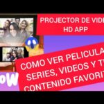 📱💡📽️ ¡Descubre la mejor aplicación de proyector móvil para ver tus vídeos favoritos en grande!